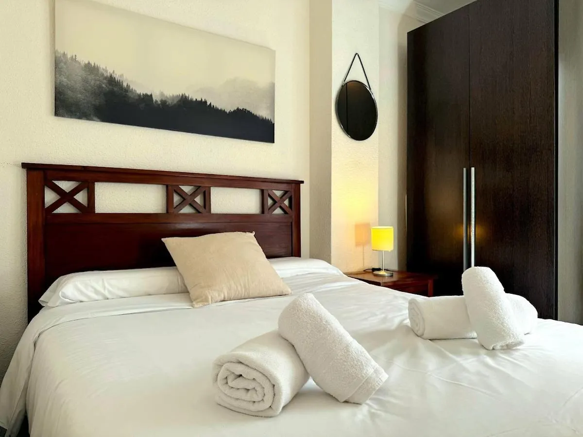 מאלגה Estudio Junto A La Playa De La Malagueta & Parking ספרד